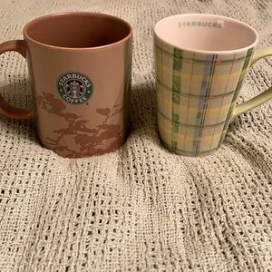 Starbucks Coffee Mugs, set of 2
